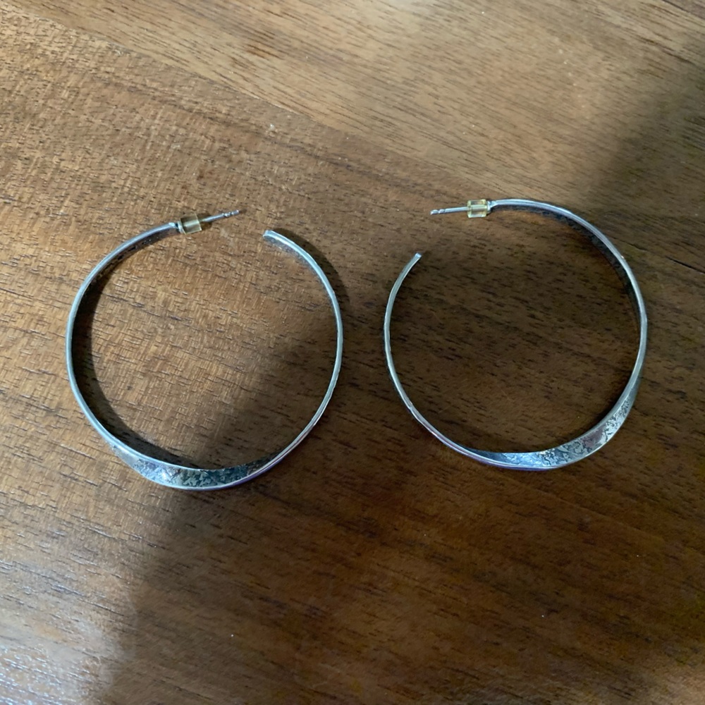 Silpada earrings .925 sterling silver